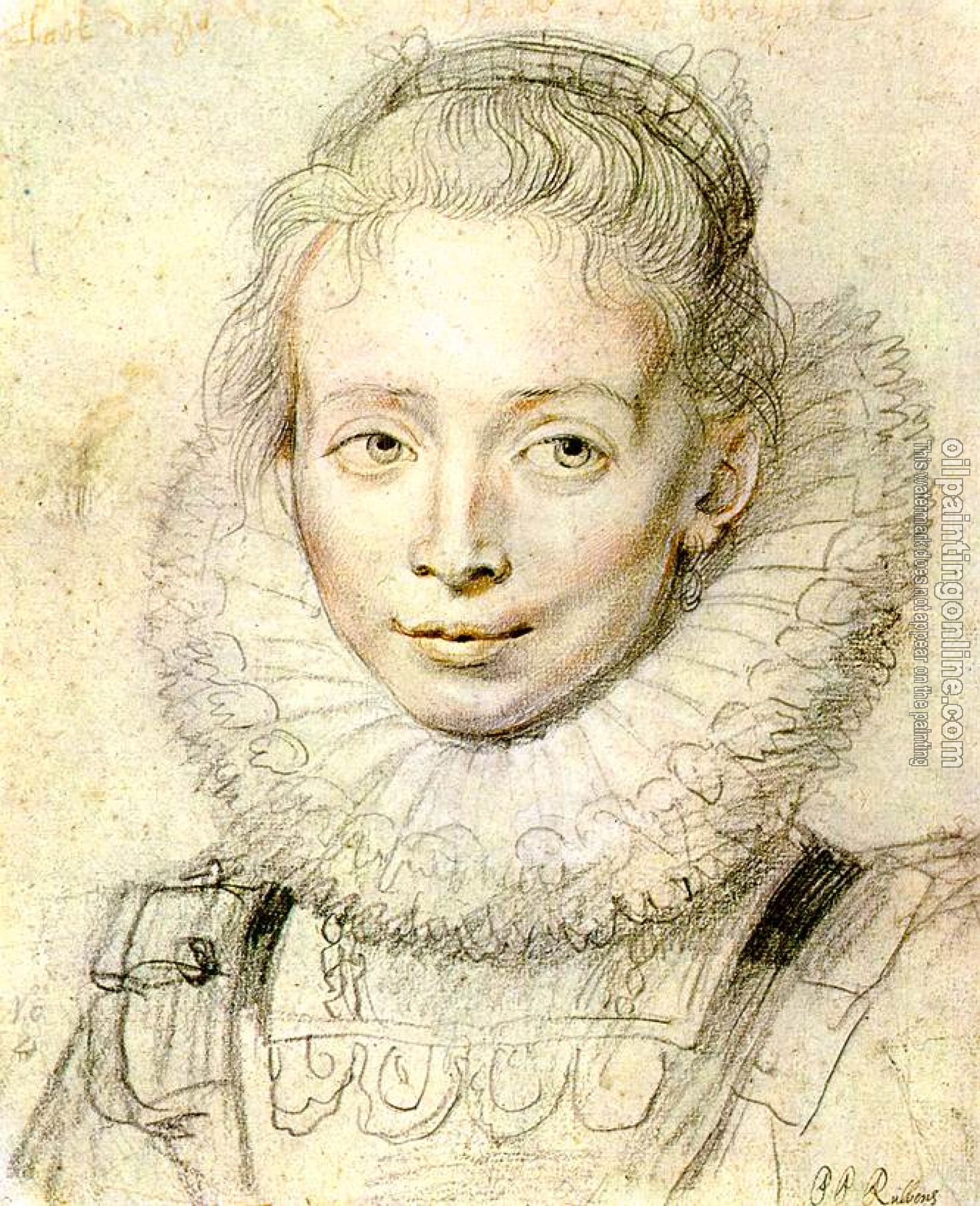 Rubens, Peter Paul - Portrait of a Chambermaid